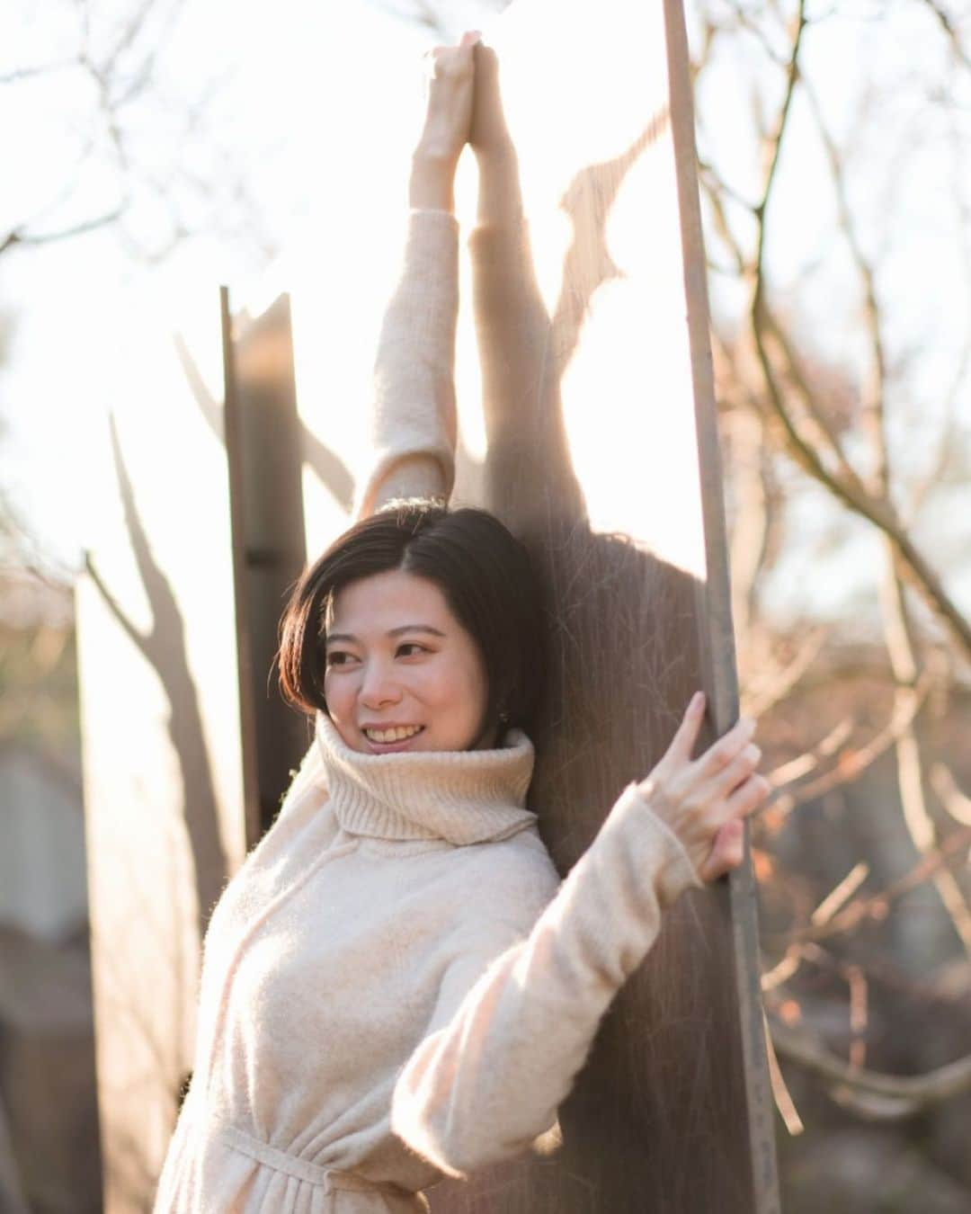 桜木梨奈のインスタグラム：「こんにちは☀️  お元気ですかー？  @photographer_kenjiueta さん #portrait #photo #actress #桜木梨奈 #」