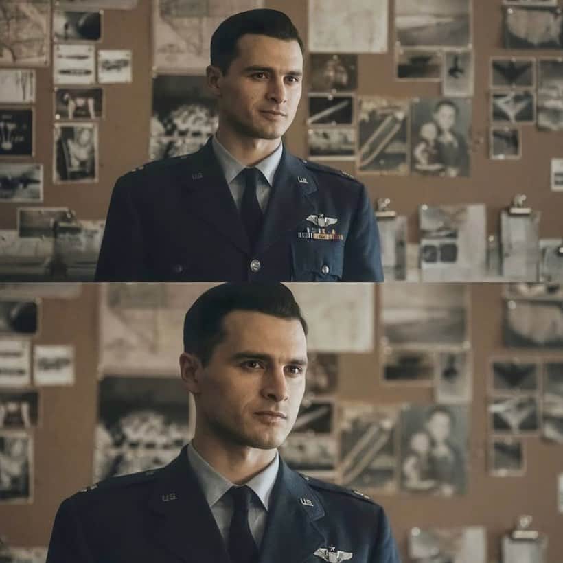 マイケル・マラーキーのインスタグラム：「captain michael quinn, united states hair force」