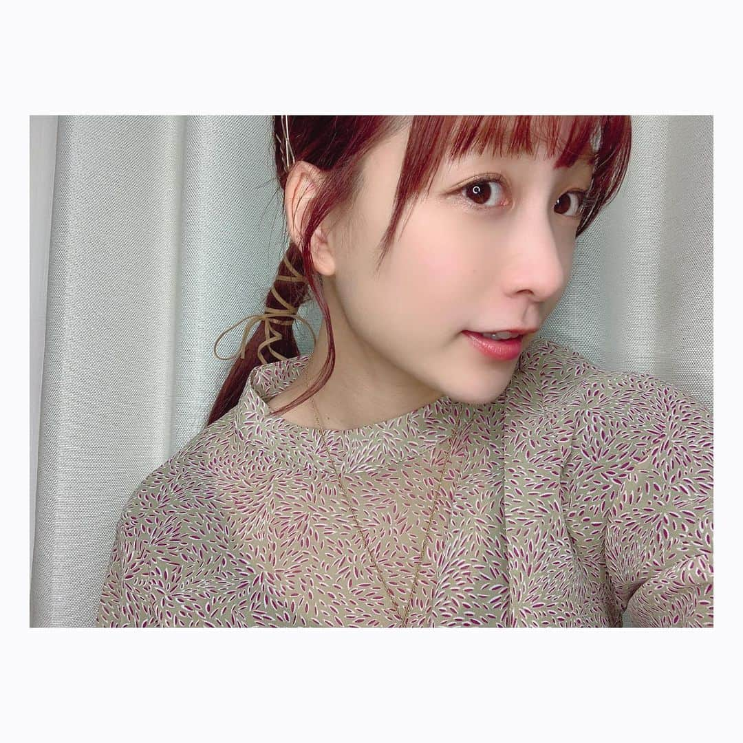 くりかさんのインスタグラム写真 - (くりかInstagram)「最近、髪の毛に紐つけるのはまってるの🪢💗  #hairarrange」2月23日 23時27分 - kurika_ayumikurikamaki