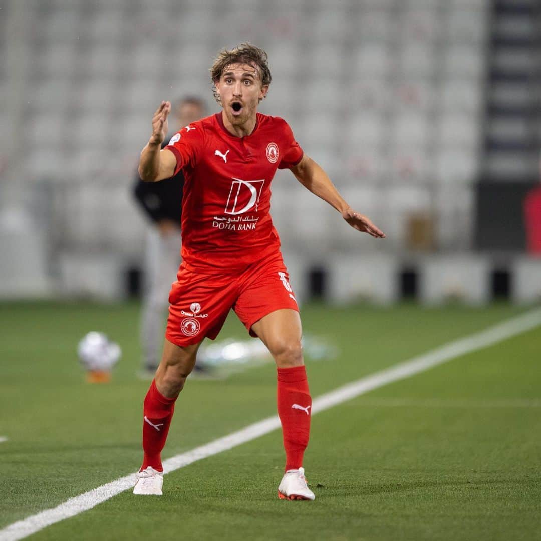 マルク・ムニエッサのインスタグラム：「We will bounce back 💪🏼🦅🔴⚪️ @alarabi_club」