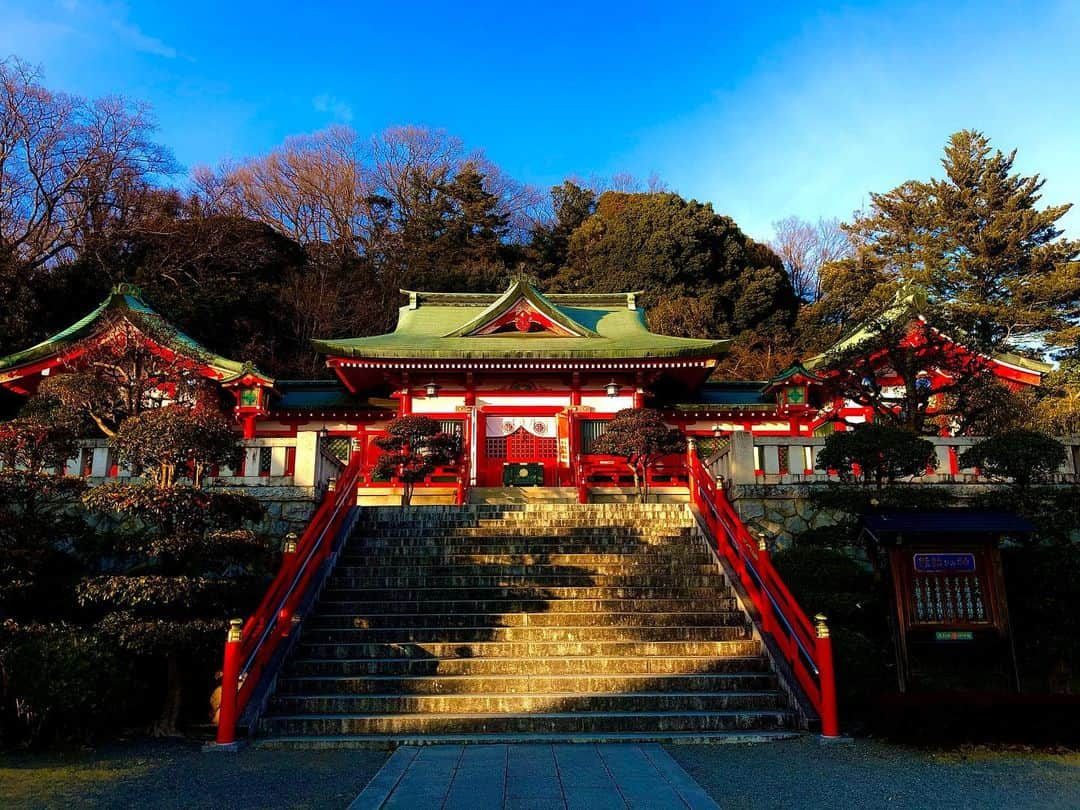 佐々木洋平さんのインスタグラム写真 - (佐々木洋平Instagram)「織姫神社⛩  釣りの帰りに墓参り  #栃木  #織姫神社」2月24日 0時17分 - panicrew_yohey