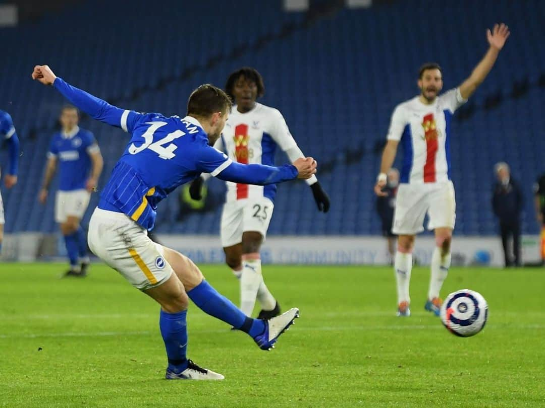 ジョエル・フェルトマンさんのインスタグラム写真 - (ジョエル・フェルトマンInstagram)「Disappointed result last night, happy to score my first goal for @officialbhafc 🔵⚪ We keep on going! #BHAFC」2月24日 0時17分 - joelveltman