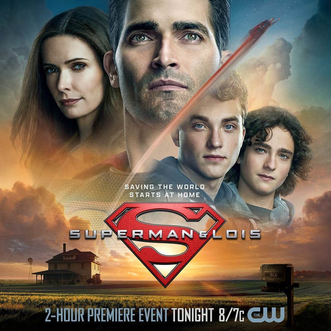 グラント・ガスティンのインスタグラム：「Super excited that Superman & Lois finally premieres tonight at 8/7c on The CW. I can’t wait to check it out. I know @tylerhoechlin @bitsietulloch and the rest of the cast and crew have been working so hard on this. It looks great!」