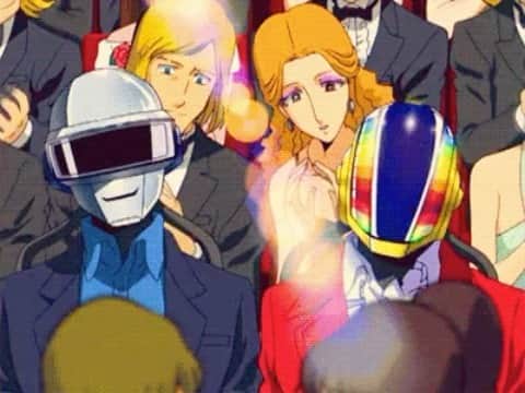 東京DANDYのインスタグラム：「DAFT PUNK   #interstella5555 #daftpunk #anime #インターステラ5555 #Discovery #2003」