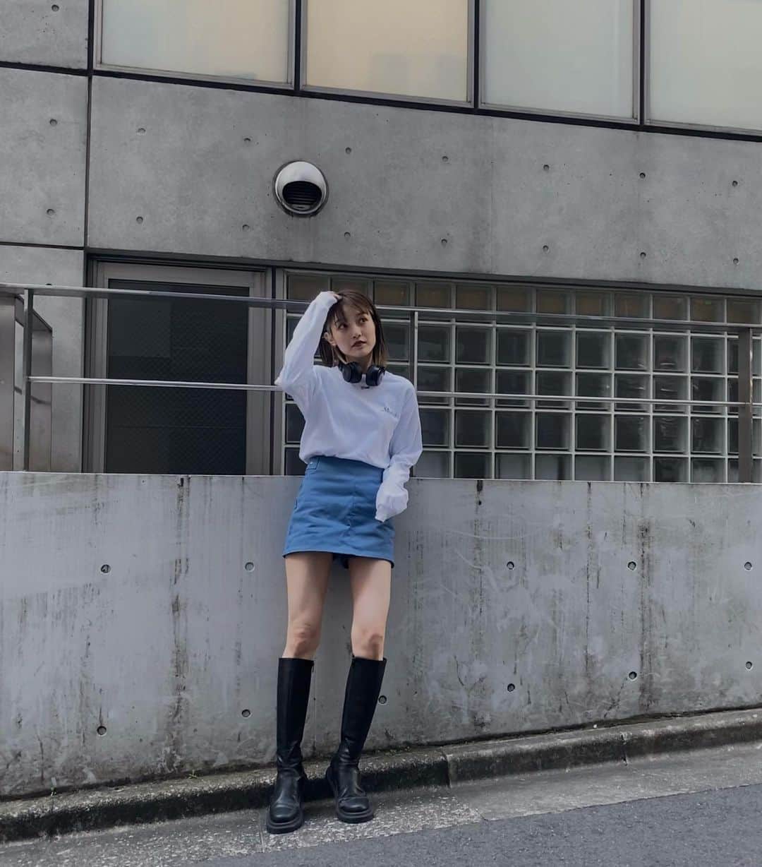 所谷舞さんのインスタグラム写真 - (所谷舞Instagram)「最近ブルーおおいなぁ🐬 bootsはいまSALE中で残り少しありました😀」2月23日 16時57分 - _mai_i_