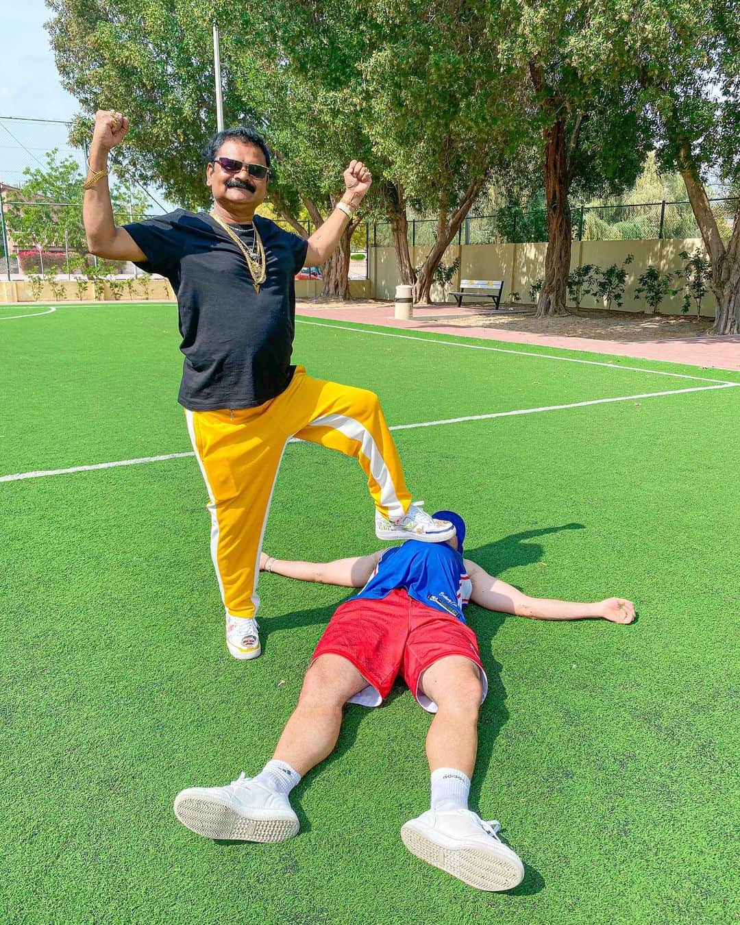 ショーン・ガルニエさんのインスタグラム写真 - (ショーン・ガルニエInstagram)「🇮🇳 1 - 0 🇫🇷 @justsul got me 🐐 Revenge tonight ! 🤬 #Football #SeanGarnier #India #Urbanballer」2月23日 17時25分 - seanfreestyle