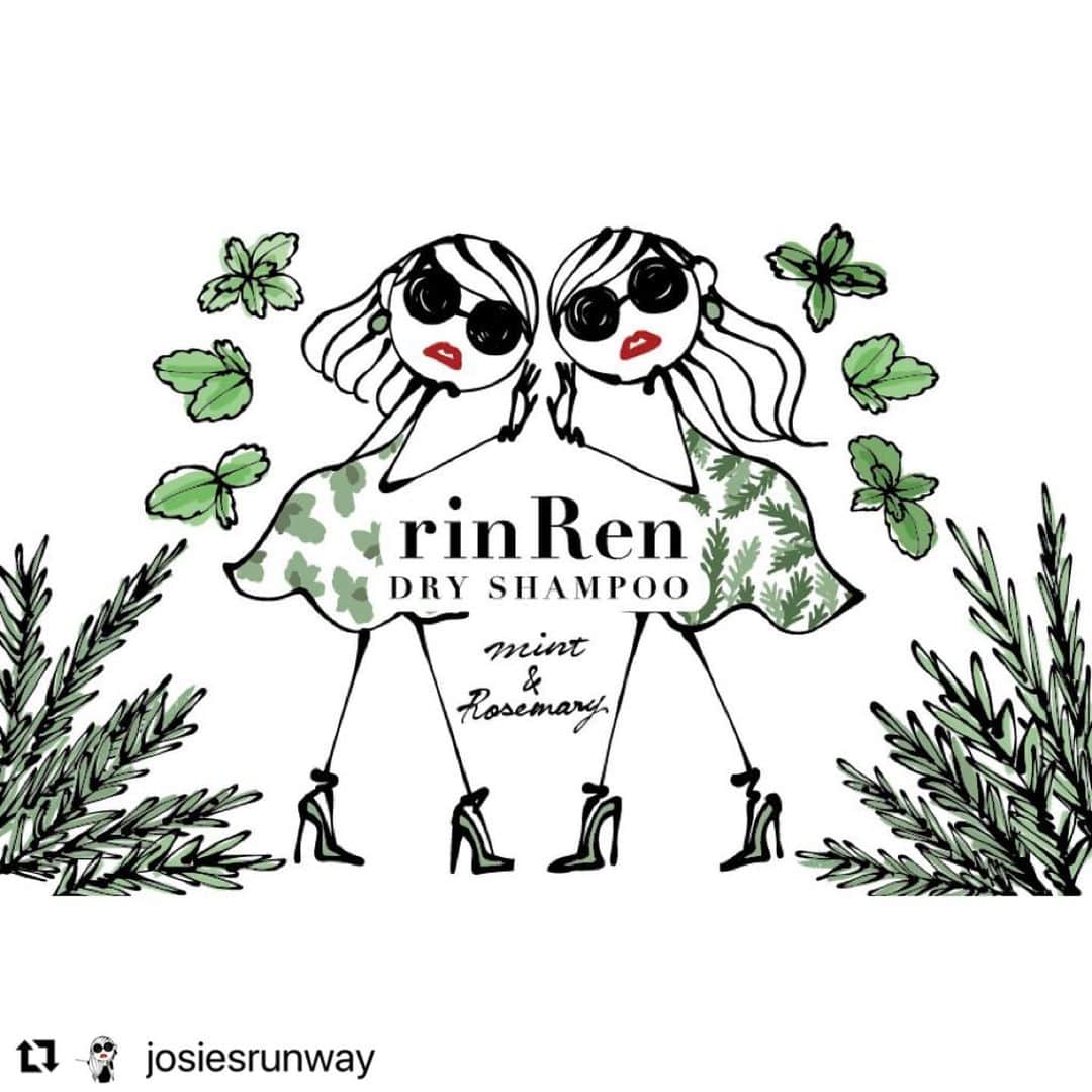 シンシア・ガーデンさんのインスタグラム写真 - (シンシア・ガーデンInstagram)「#Repost @josiesrunway  ・・・ New collaboration!!!!! rinRen × Josie's RUNWAY❤️  Available now!!!! Discover more from @sincere_garden @bxe_natural 🍀  #rinren #dryshampoo #collaboration #josiesrunway #josie #fashionillustration #fashion」2月23日 18時03分 - sincere_garden