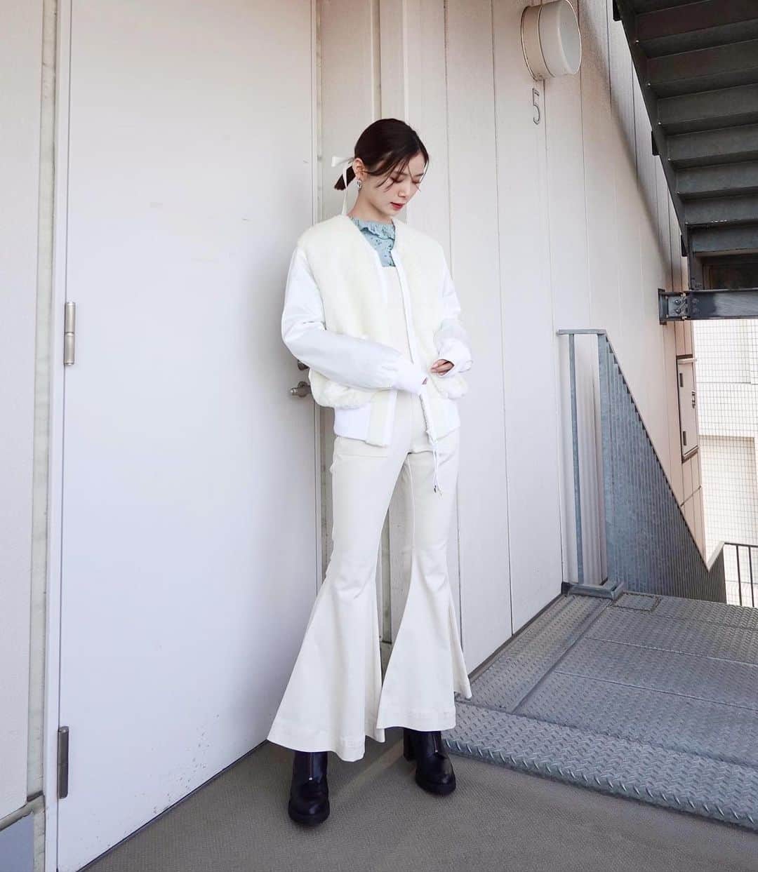 朝日奈央さんのインスタグラム写真 - (朝日奈央Instagram)「#あさひ衣装 🖤」2月23日 18時19分 - pop_step_asahi