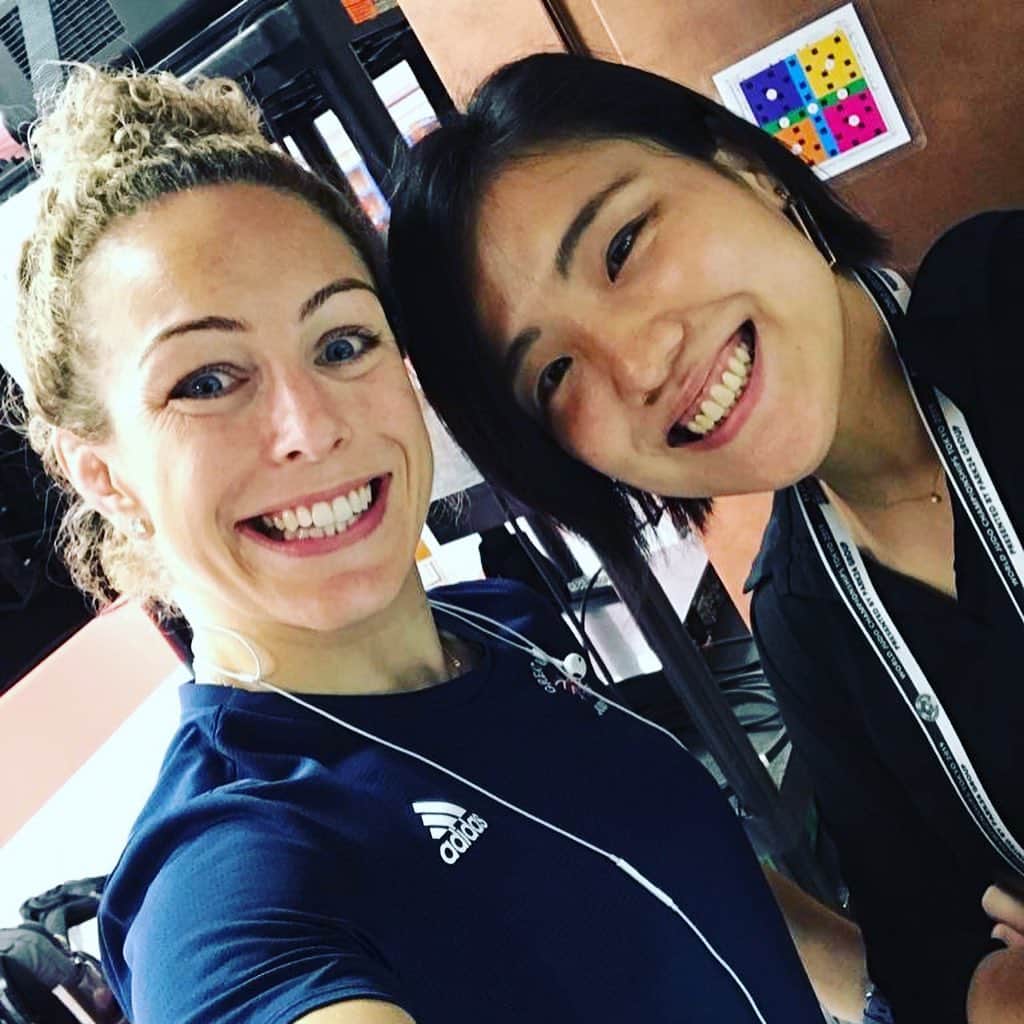 田知本遥のインスタグラム：「久しぶりの投稿。 現役時代は同じ階級のライバルでもあった、私の尊敬して大好きな友人Sally の新たな決断、旅路にメッセージを。  My dearest friend has made a big decision.  I’m sure this is a very difficult decision after the Olympics have been postponed one year.   It’s hard to describe my feelings properly in English but I think my judo life wouldn’t be fulfilled if i haven’t met her. I couldn’t even got the gold medal at Olympics.  It tells how much she always inspires me, gives me courages and smiles.   I am truly grateful and lucky that I could meet Sally Conway who is strong and warm-hearted athlete.  Our journey still continue. I would love to spend more time and enjoy it with her!! I wish for your happiness from the bottom of my heart. Xxx」
