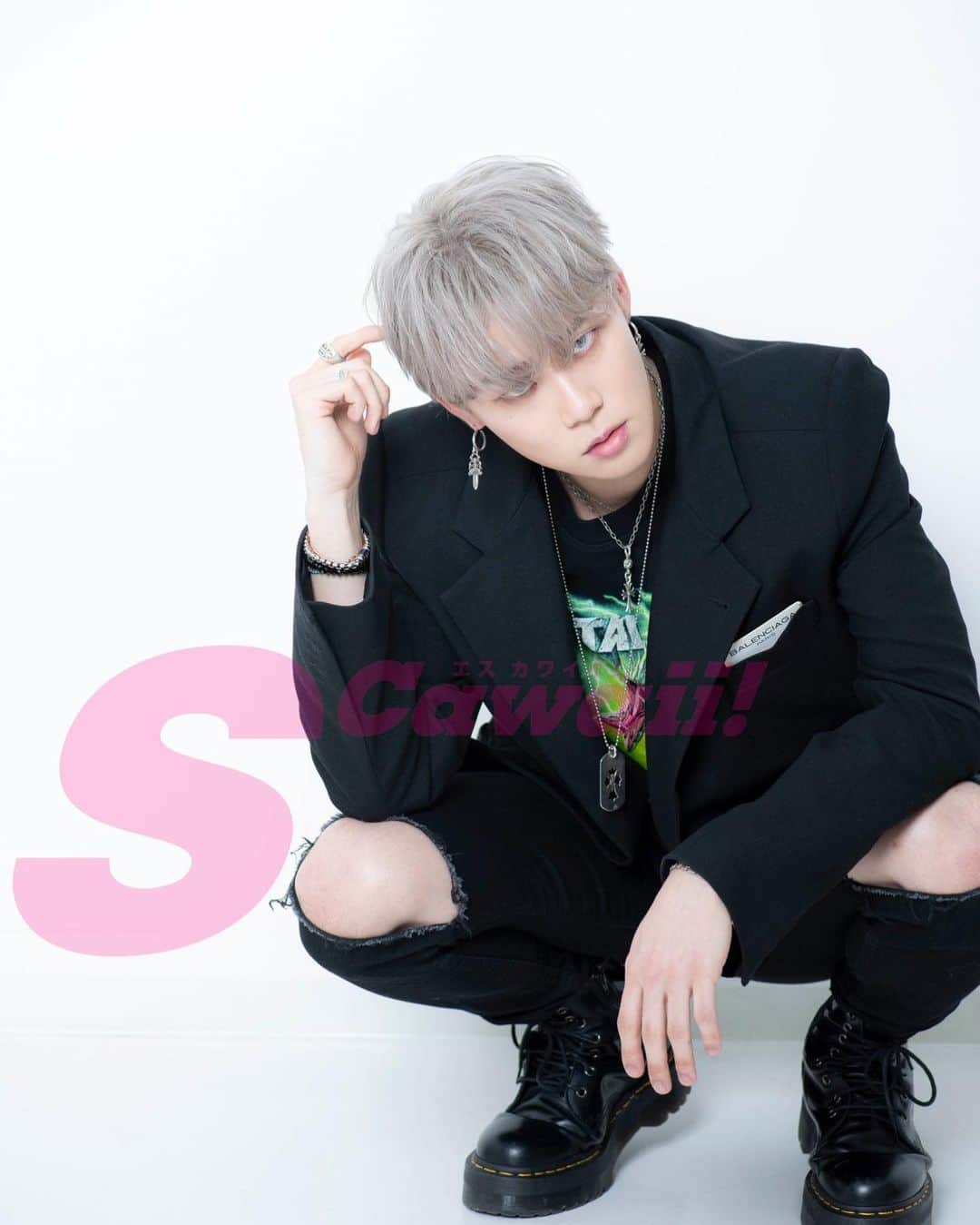 YUKIのインスタグラム：「S Cawaii! のアザーカット☺︎ ・magazine📕 @scawaii.magazine  ・Photo📸 @kazumimorisaki  ・Haircut&color 💈@muraoka_hiroaki  ・Hair set &make up 💄 @zeeeeero_yuki_」