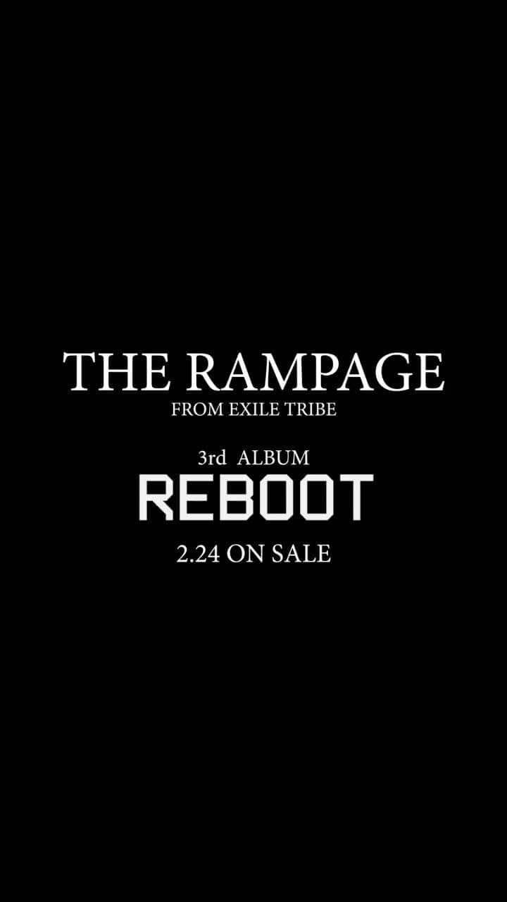 LIKIYAのインスタグラム：「THE RAMPAGE 3rd Album「REBOOT」  2.24 ON SALE」