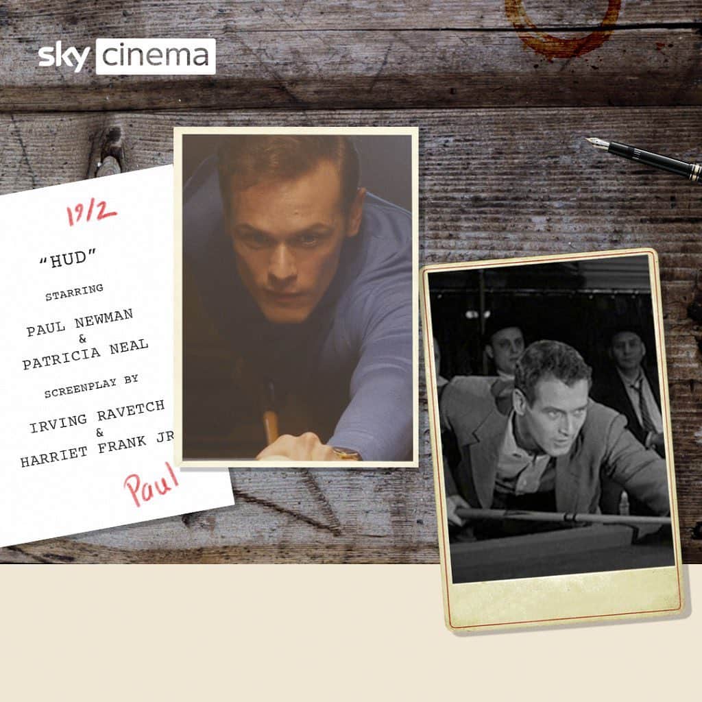 サム・ヒューアンさんのインスタグラム写真 - (サム・ヒューアンInstagram)「#ToOlivia is playing on @skytv  Really enjoyed getting the chance to play the cinematic icon Paul Newman, in this beautiful movie.」2月23日 20時23分 - samheughan