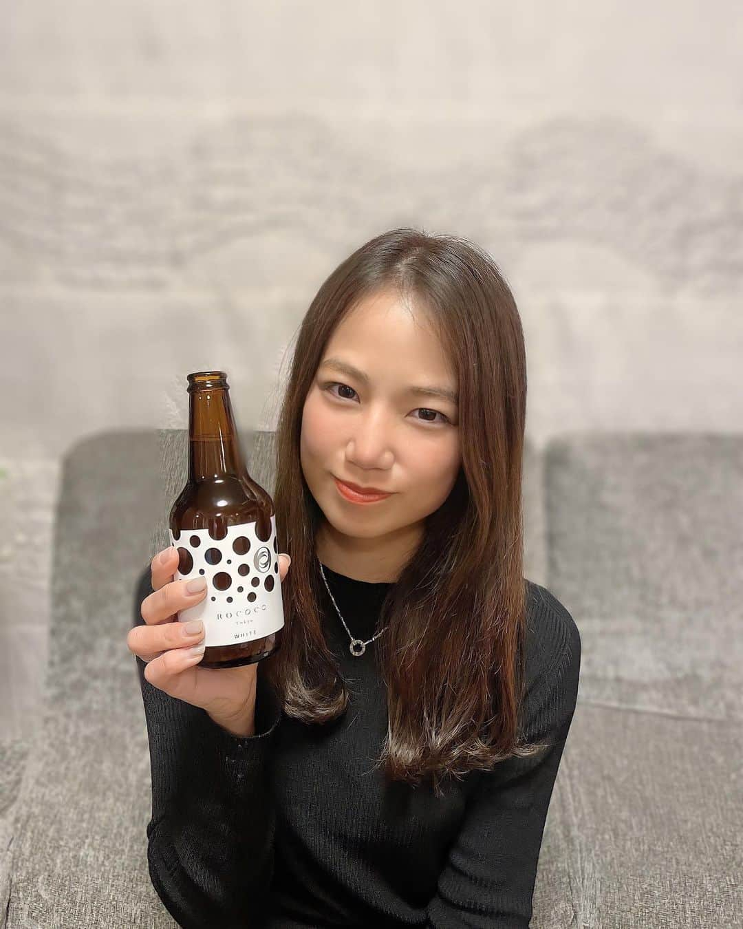 なみさんのインスタグラム写真 - (なみInstagram)「@rococotokyo のビール🍻 とても美味しくて好き🥰  お家時間でオシャレビール😘🥂  オススメです😚  #ビール　#お家時間 #高級　#ゴルフ女子 #高級ビール」2月23日 20時42分 - nami73_golf