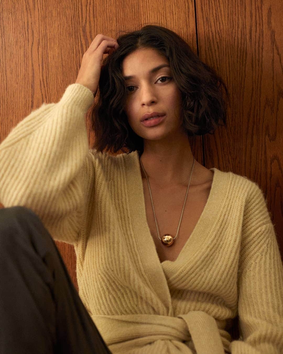 のインスタグラム：「Everything about our Hansen Belted Cardigan is cozy luxe...wrap yourself up in something special. ​. ​. ​#HansenCardigan」
