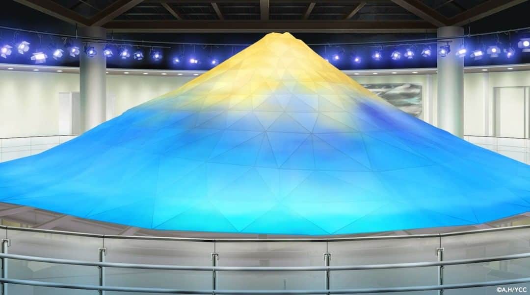 TVアニメ「ゆるキャン△」のインスタグラム：「【2/23は富士山の日 "ゆる富士"㉓】 『へやキャン△』 第2話「ふじさんがたくさん」より  🗻富士山センター内の富士山模型🗻 #ゆるキャン #yurucamp #laidbackcamp #laidback_camp #アニメ #TVアニメ #anime #animation #富士山 #mtfuji #富士山の日 #キャンプ #camp﻿ #旅 #trip」
