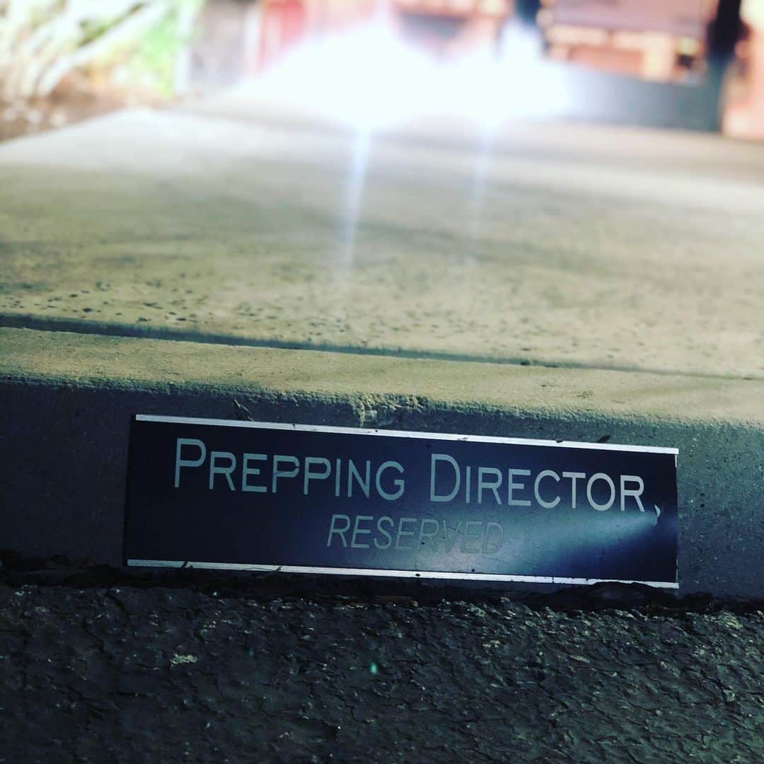 コンスタンス・ジマーのインスタグラム：「Prepping Director is working as an actor today...#goodtrouble」