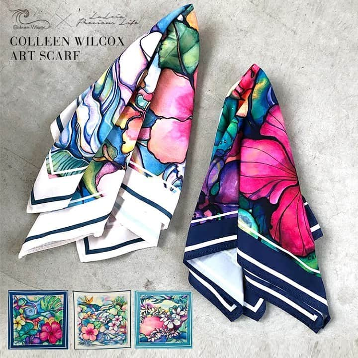 ラレイアさんのインスタグラム写真 - (ラレイアInstagram)「🌺 待望の再入荷シリーズ😍💓 Colleen Wilcoxのアートデザインスカーフも再入荷しました👏✨ ・ ヘアアレンジに使ったり、バッグにつけたり💕 ギフトにもおすすめです☺️ ・ 他にも人気アイテムがたくさん入荷したので、ぜひcheckしてみてください🌟 ・ ・ ・ ---La Leia Precious Life(ラレイア)--- @laleia_official ・ 楽天市場店 https://www.rakuten.co.jp/laleia-p-life/ ・ ・ ・ @laleia_official  #colleenwilcox#art#hawaii#aloha#surf#beach#laleia#ハワイ#フォトジェニック#インスタ映え#インスタ女子#アロハ#ビーチ#海を感じる雑貨#ラレイア#アート#ビーチガール#サーフスタイル#大人カジュアル#キャップ #コリーンウィルコックス#ギフト#プレゼント#スカーフ」2月23日 22時47分 - laleia_official