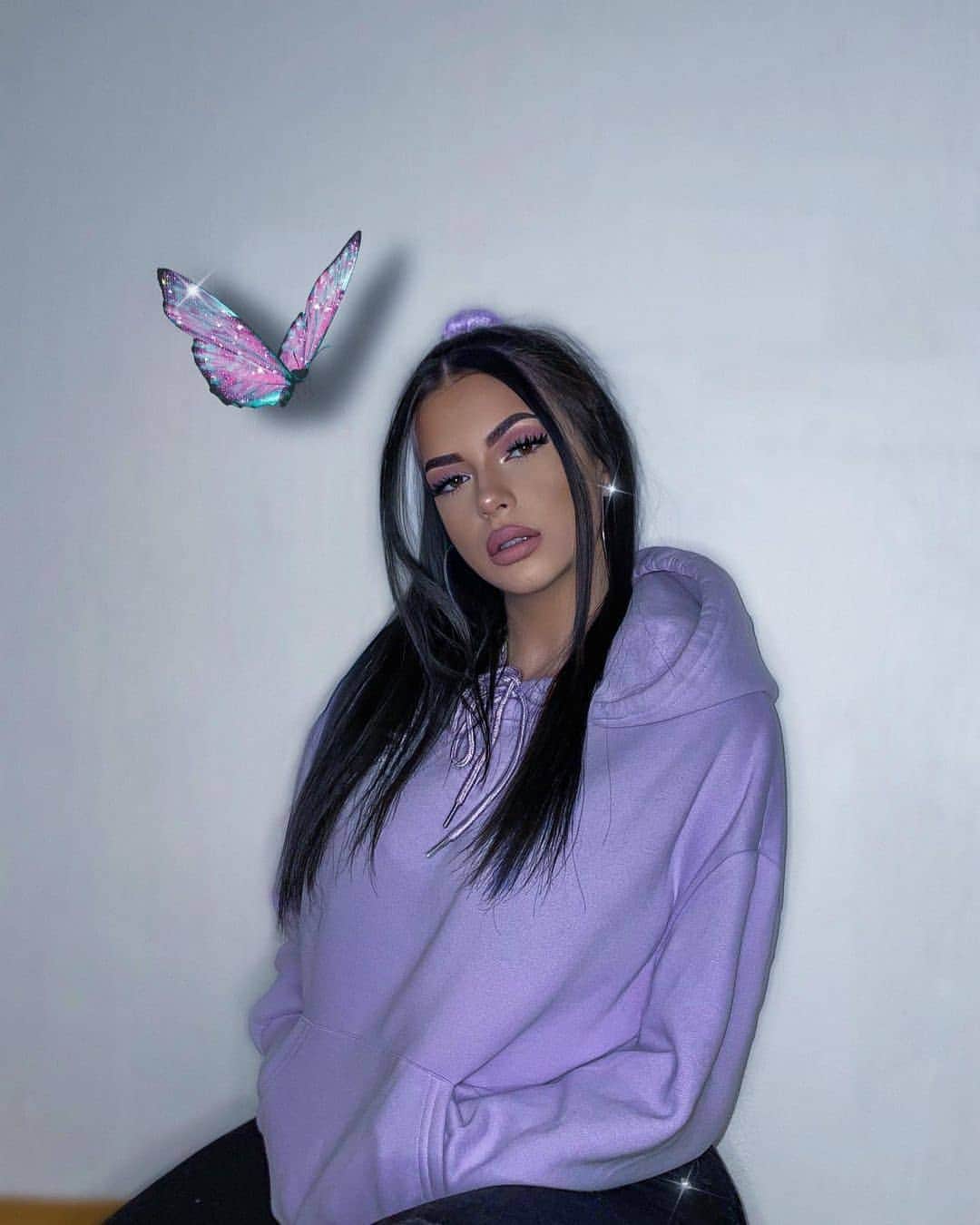 SHEINのインスタグラム：「In love with this dreamy color ☁🕊 @_babyymommy_  Shop Item #: 1747753  #SHEINgals #SHEINstyle #SHEINSS21 #lilac」
