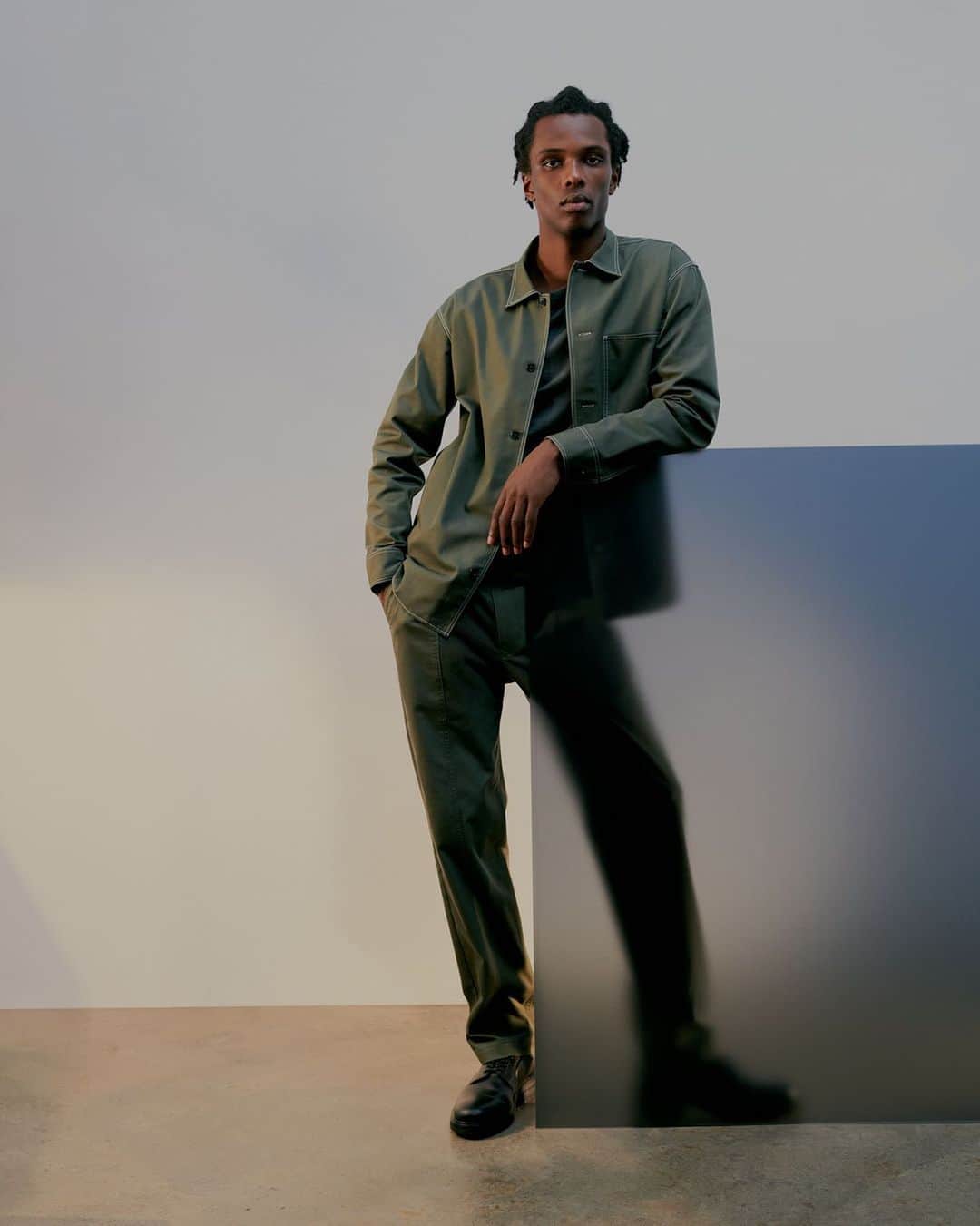 Club Monacoのインスタグラム：「Double duty. Perfect on its own or layered over a tee, the Long Sleeve Uniform Shirt is the versatile piece that's missing from your wardrobe.」