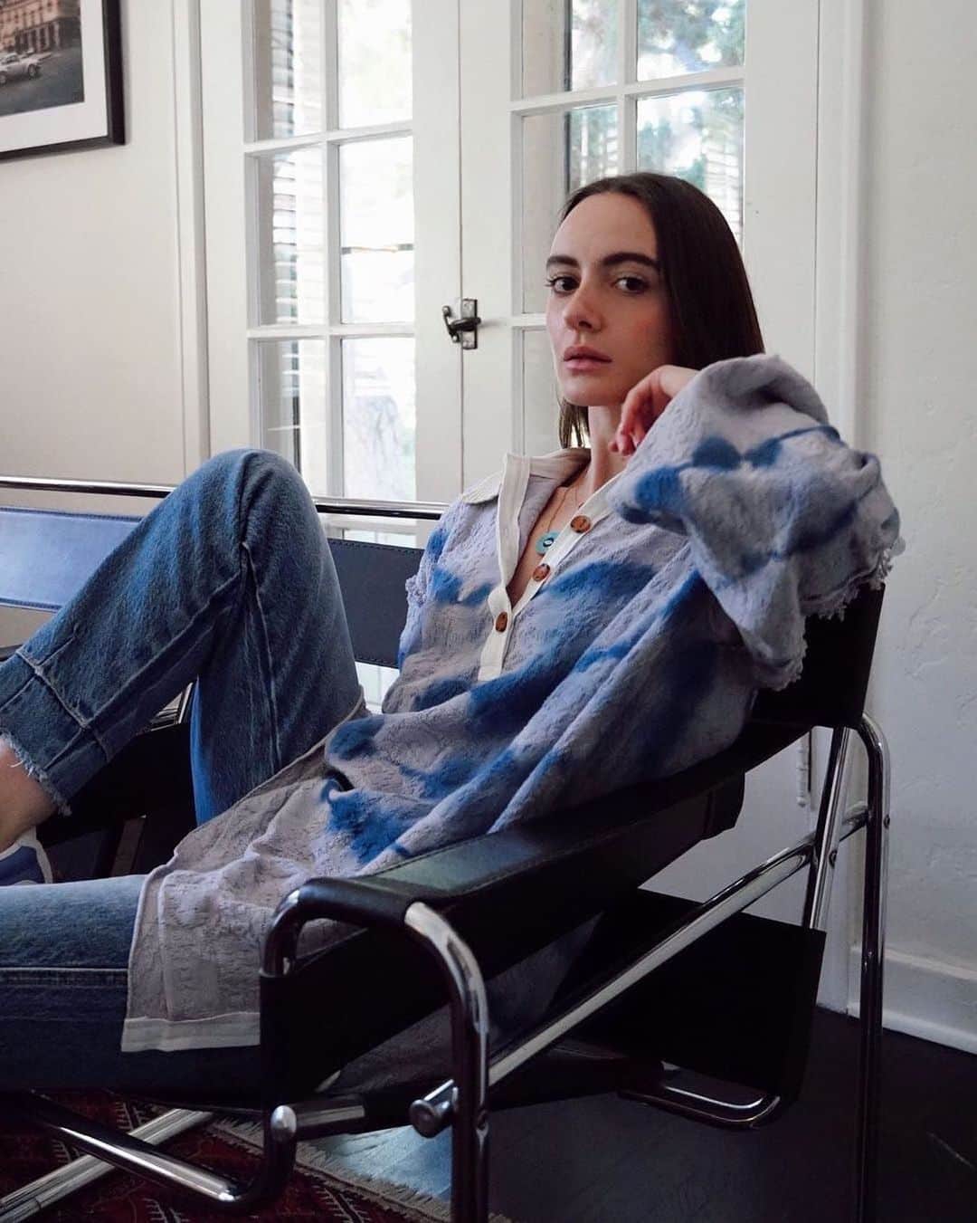 freepeopleのインスタグラム：「Casual cool. @livvperez in the Sunrise Polo. Link in bio.」