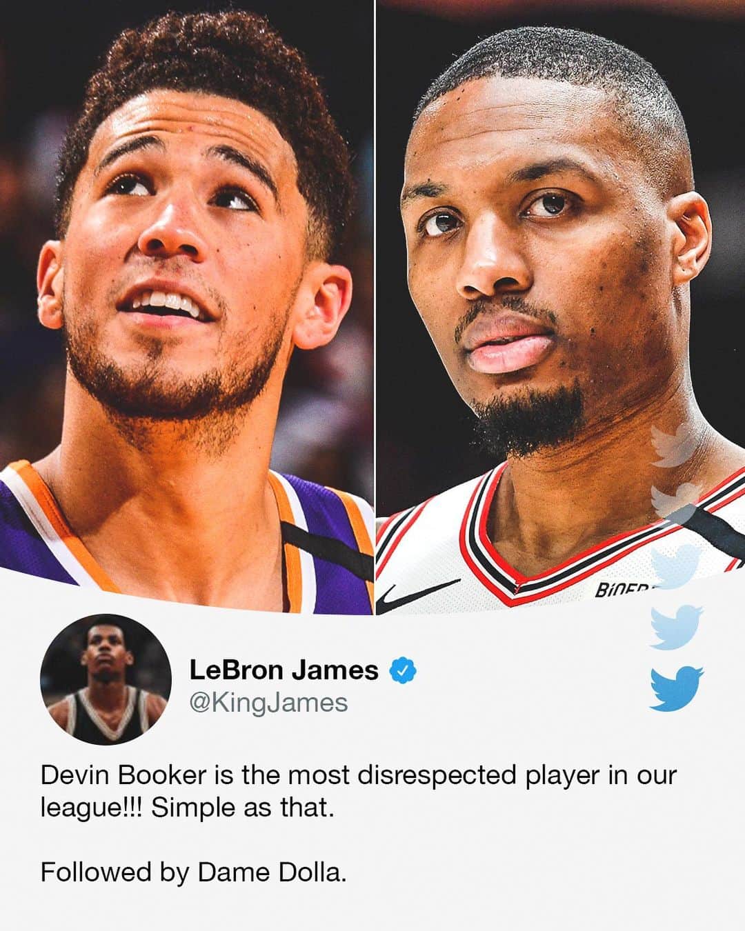 espnのインスタグラム：「D-Book wasn’t selected as an All-Star this year 🤔」