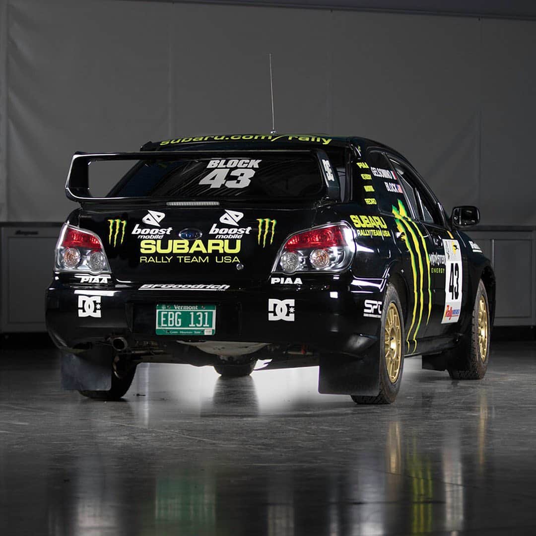 HYPEBEASTさんのインスタグラム写真 - (HYPEBEASTInstagram)「@hypebeastcarclub: This championship-winning rally car owned by rally driver @kblock43 is up for sale on the auction site Wall Street Motorsports. The 2002 @subarumotorsportsusa WRX STi model is the actual car driven by Block when he achieved the world record for the furthest jump in 2006. The engine was converted to a 2.0 L Group N-spec race engine, along with upgraded intercoolers and a stripped-out interior with Recaro HANS seats, MOMO steering wheel, and more. Click the link in bio for more info.⁠⁠ Photo: @wallstreetmotorsport」2月24日 1時41分 - hypebeast