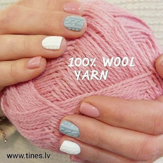 ティネスのインスタグラム：「Behind every knitter is a huge pile of yarn 🧶  Fill your stash with 100% wool yarn in many pretty colors. Knitters from all around the world enjoy this yarn 💖 Suitable for knitting accessories such as hats, scarves gloves etc. and bigger garments like sweaters and jackets.  We knit from this wool all our mittens, socks, sweaters, cardigans and coats. Browse our color selection and order online. We ship worldwide!  WWW.TINES.LV WORLDWIDE SHIPPING」