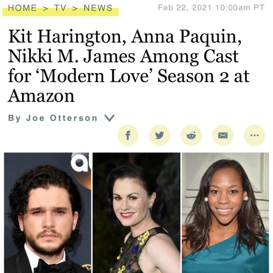 アンドリュー・ラネルズさんのインスタグラム写真 - (アンドリュー・ラネルズInstagram)「I am so proud to get to tell a very personal story on season 2 of Modern Love for Amazon. And I am VERY proud of my incredible cast. 😊」2月24日 2時58分 - andrewrannells