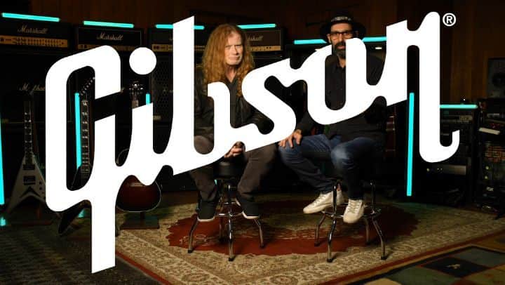 のインスタグラム：「Gibson announces partnership with @DaveMustaine and introduces the new Dave Mustaine Collection spanning acoustic and electric guitars across @GibsonGuitar, @Epiphone, and @KramerGuitarsUS.  Dave will join the Gibson Artist Alliance--a forum which includes legendary musicians, innovative movers and shakers, and new talent--to share in thought leadership, research & development, mentorship of the next generation of players, as well as philanthropic endeavors. In addition to the Dave Mustaine Collection, Dave will be featured in original content and special projects across Gibson, Epiphone, and Kramer.  Watch the full interview with Dave & Cesar Gueikian of Gibson Brands here: youtu.be/hfpveFuzFbU (link in bio)」