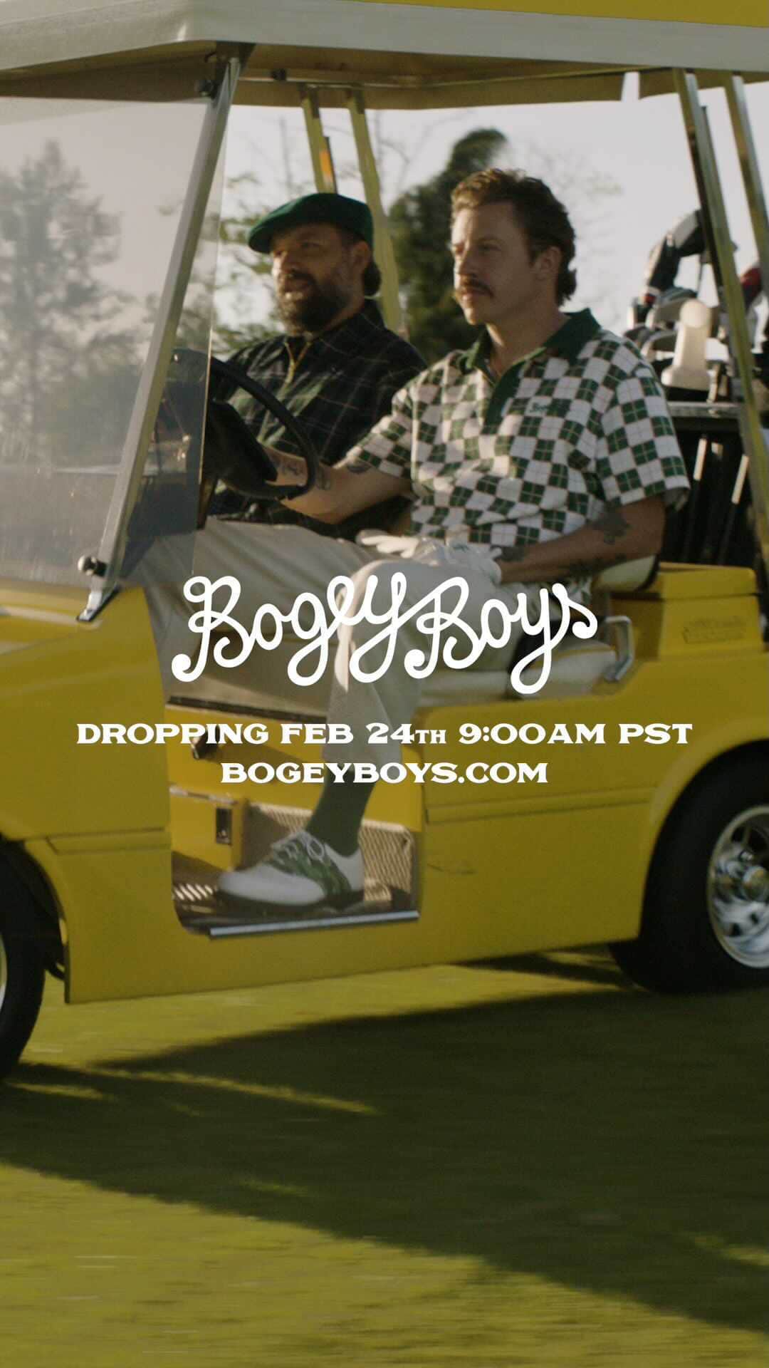 マックルモアーのインスタグラム：「Available exclusively at bogeyboys.com ⛳️」