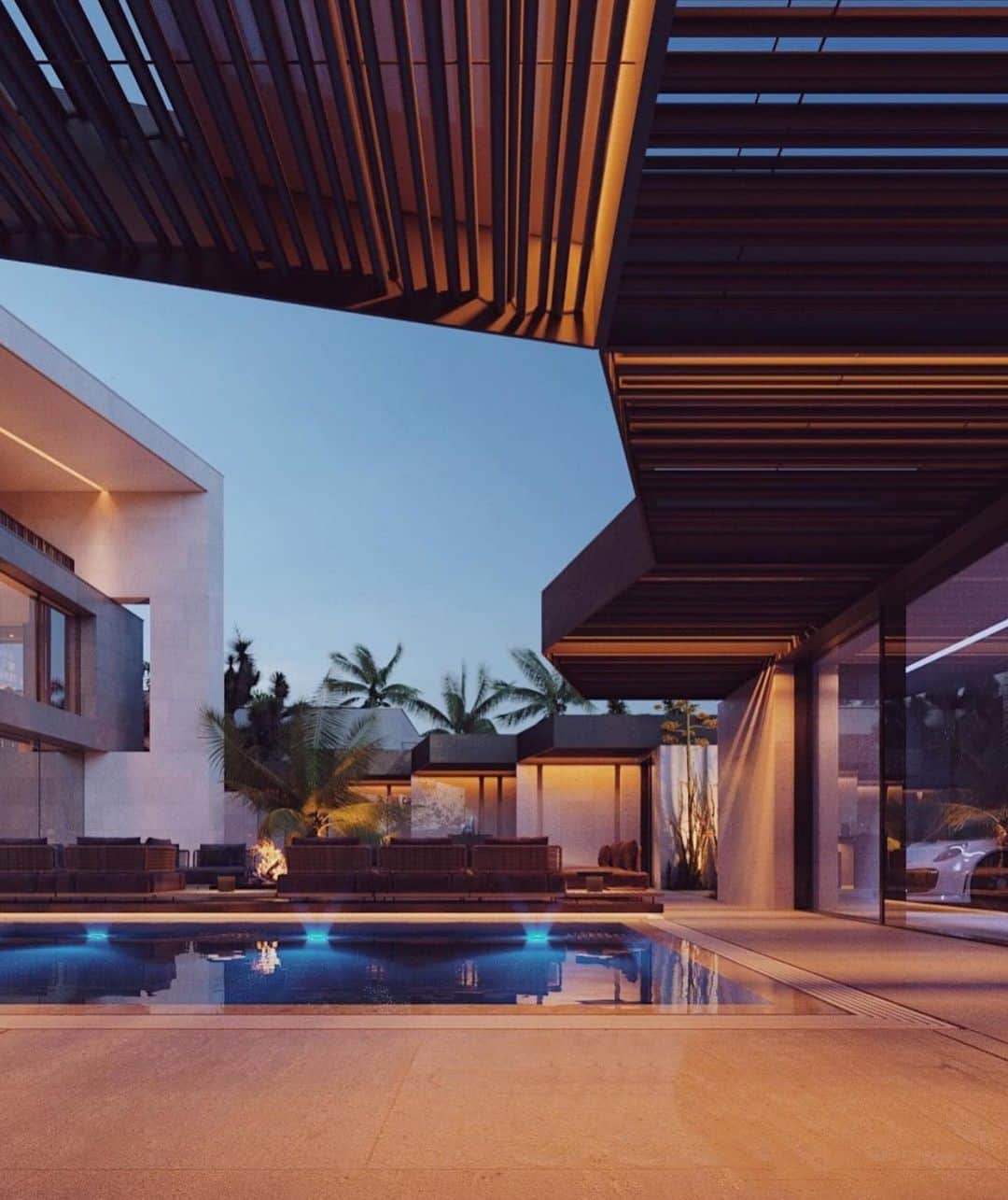 The Luxury Lifestyle Magazineさんのインスタグラム写真 - (The Luxury Lifestyle MagazineInstagram)「Butterfly Villa in Dubai 😍  By: @fedorova_architects, @luxurylifestyleresidence」2月24日 3時31分 - luxurylifestylemagazine