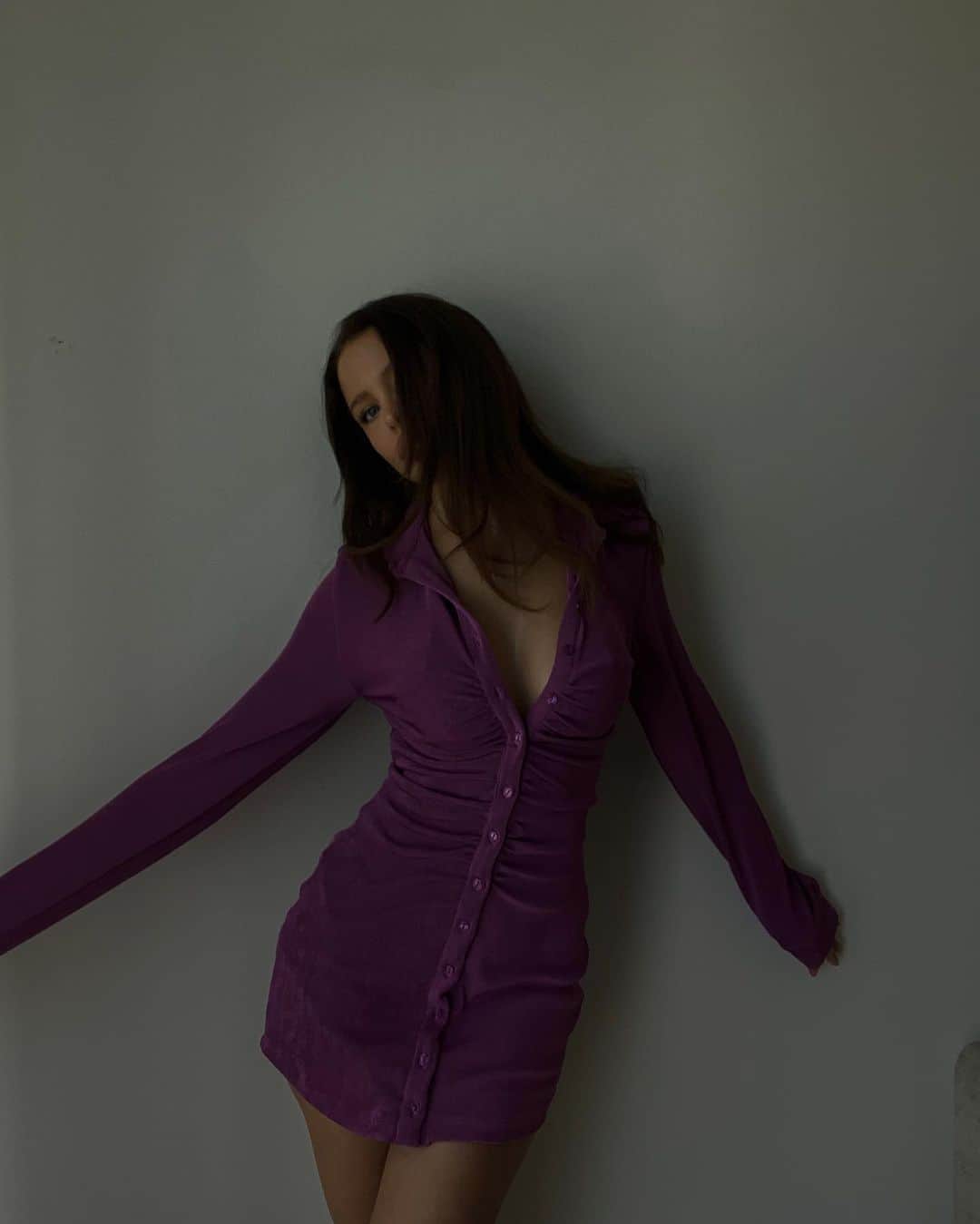 Mara Teigenのインスタグラム：「Purple = passion 💜」