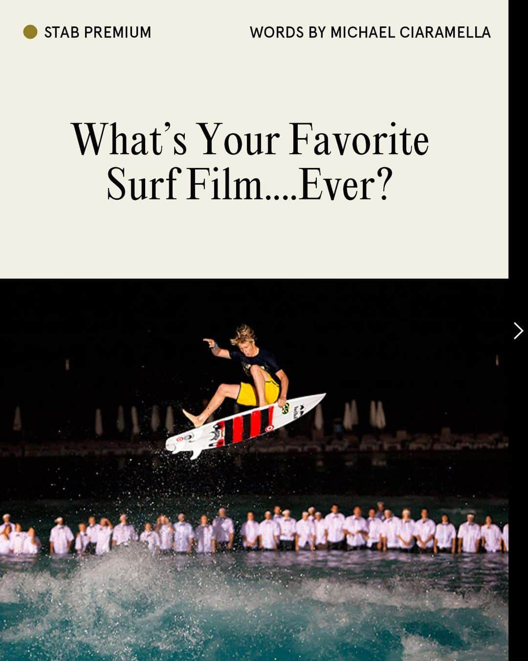 Surf Magazineさんのインスタグラム写真 - (Surf MagazineInstagram)「We polled our staff about their favorite surf films and got some wildly divergent answers.  We're a glass house. Throw rocks in our bio.」2月24日 4時56分 - stab