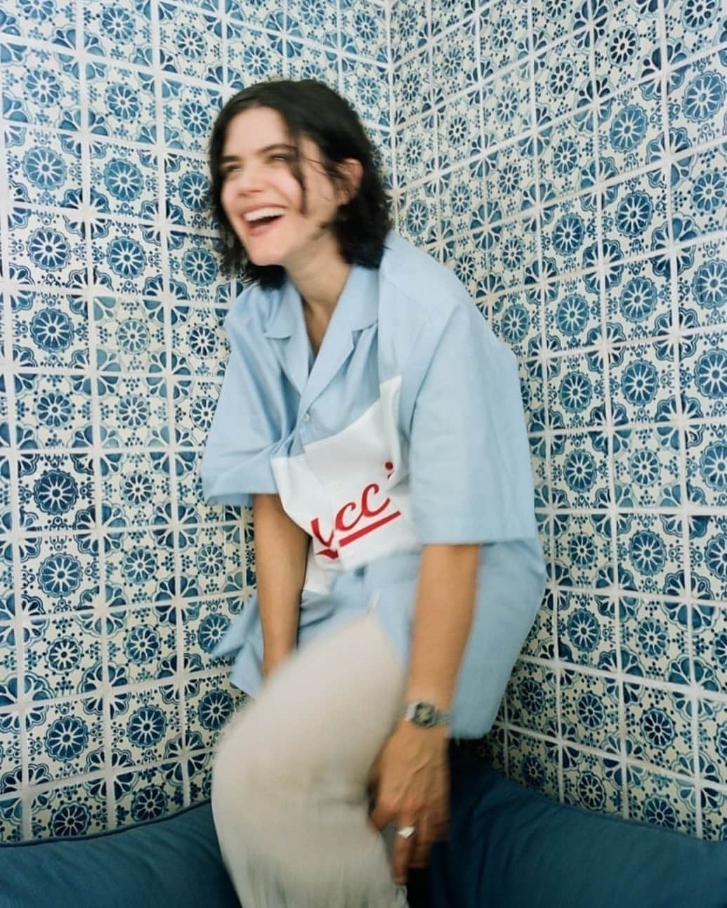 ソーコのインスタグラム：「😃 by @chantalaanderson In @gucci by @alessandro_michele」