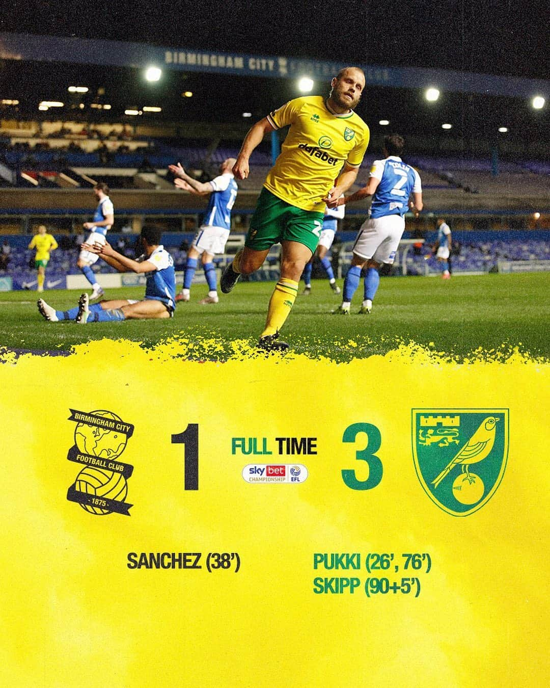 ノリッジ・シティFCさんのインスタグラム写真 - (ノリッジ・シティFCInstagram)「GET IN THERE!!!!!!!!!!!! 👏👏👏」2月24日 5時58分 - norwichcityfc