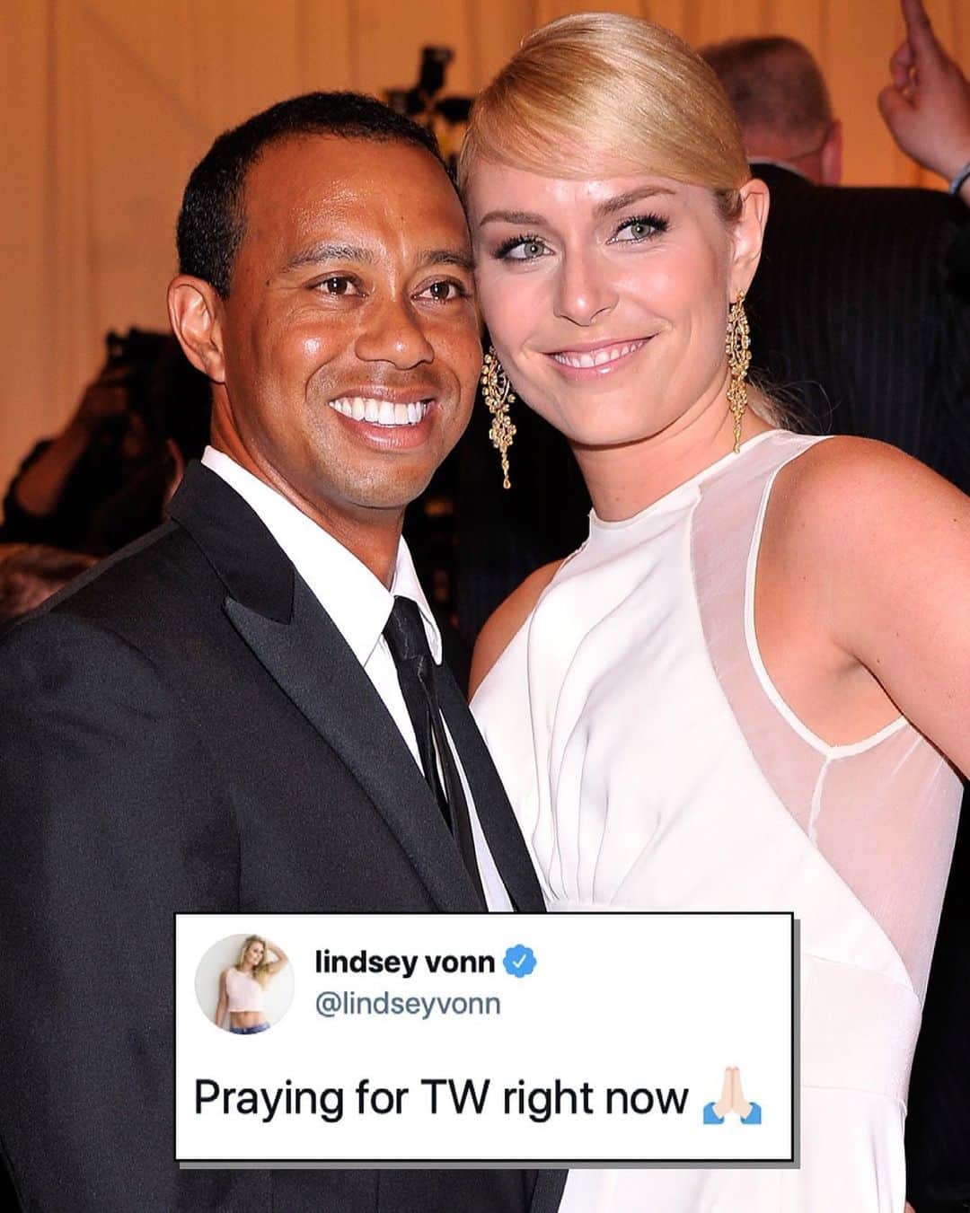 E! Onlineさんのインスタグラム写真 - (E! OnlineInstagram)「Tiger Woods' ex Lindsey Vonn is sending her love after he was involved in a serious car accident this morning. ❤️ Link in bio for statements from Jada Pinkett Smith, Alex Rodriguez, and more. (📷: Getty Images)」2月24日 6時47分 - enews