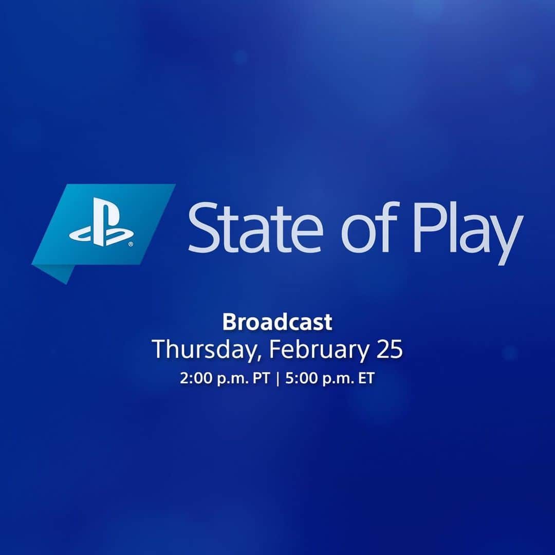 PlayStationのインスタグラム：「State of Play returns this Thursday! Tune in live at 2 PM PT/5 PM ET to see updates and deep dives for games coming to PS4 and PS5. Head to PlayStation.Blog for full details.」