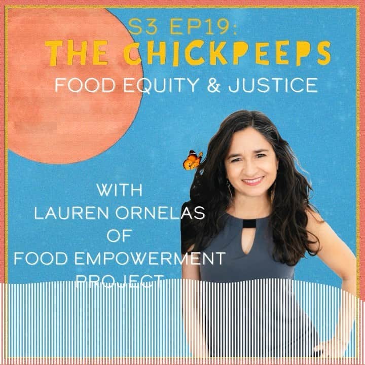 イヴァナ・リンチのインスタグラム：「Here’s a snippet from last week’s episode of @chickpeepspod with the incredible lauren Ornelas of @foodempowermentproject that has been generating a lot of conversation all week among the ChickPeeps community. 🐥  lauren has been an animal activist for almost 30 years, running undercover investigations, campaigns and lobbying for animal’s rights, and she is the founder of Food Empowerment Project, an organisation that works to raise awareness on the impact of our food choices and how those choices change the world.  F.E.P. is a vegan organisation but their work is about serving all underprivileged communities, human and non-human animals alike, so they also work for better access to healthy foods, farm worker’s rights and campaigning for an ethical cacao industry. 🍫 What I love about their work is they are taking a truly compassionate, strategic and multi-faceted approach to working on the inequity in the food system.  This episode gave me a really fresh perspective on mindful and effective vegan advocacy and I’m in awe of the work @foodempowermentproject is doing.  Link in bio for the full episode. 🎧 and tomorrow we have another very inspiring episode dropping! Check out @chickpeepspod to see who it is 🙂  #FoodEmpowermentProject #laurenOrnelas #ChickPeepsPodcast #ChickPeepsPod #foodequity #foodjustice #vegan #veganism」