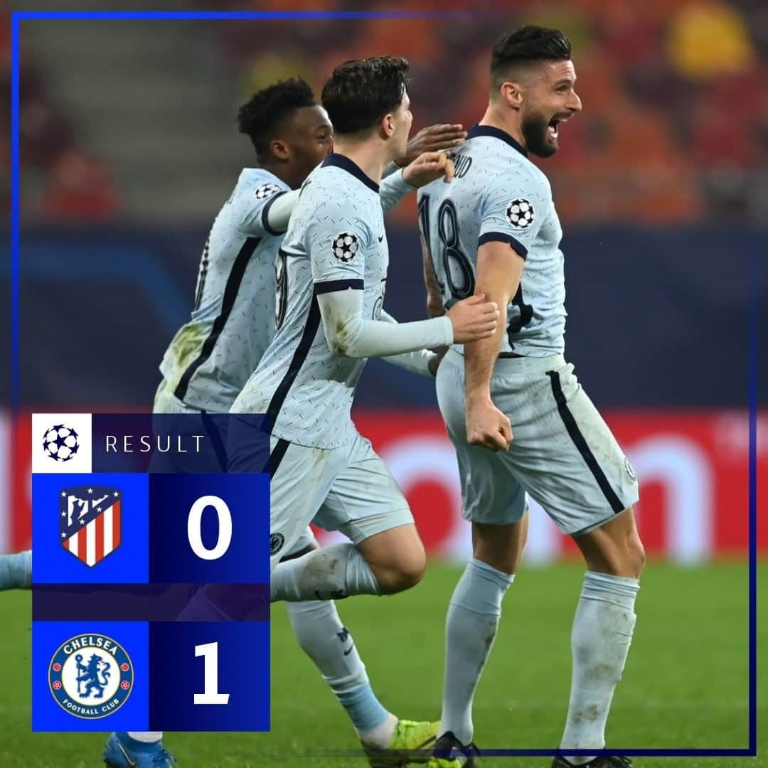 UEFAチャンピオンズリーグさんのインスタグラム写真 - (UEFAチャンピオンズリーグInstagram)「👏🔵 Incredible Giroud strike gives Chelsea narrow lead! Predict what will happen in the second leg... 👇  #UCL #CFC」2月24日 7時16分 - championsleague