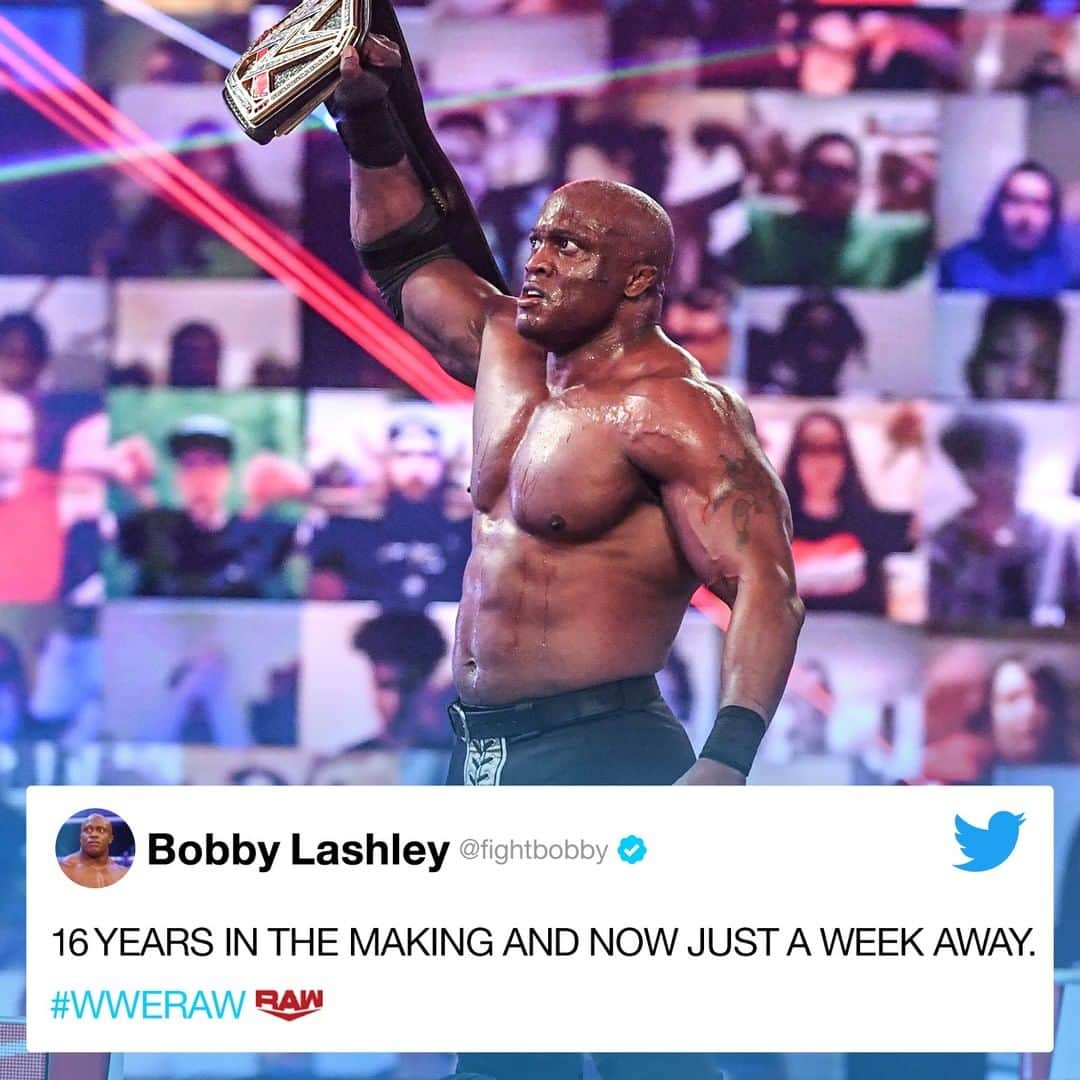 WWEさんのインスタグラム写真 - (WWEInstagram)「An ALMIGHTY prophecy awaits. #WWERaw @bobbylashley」2月24日 8時00分 - wwe