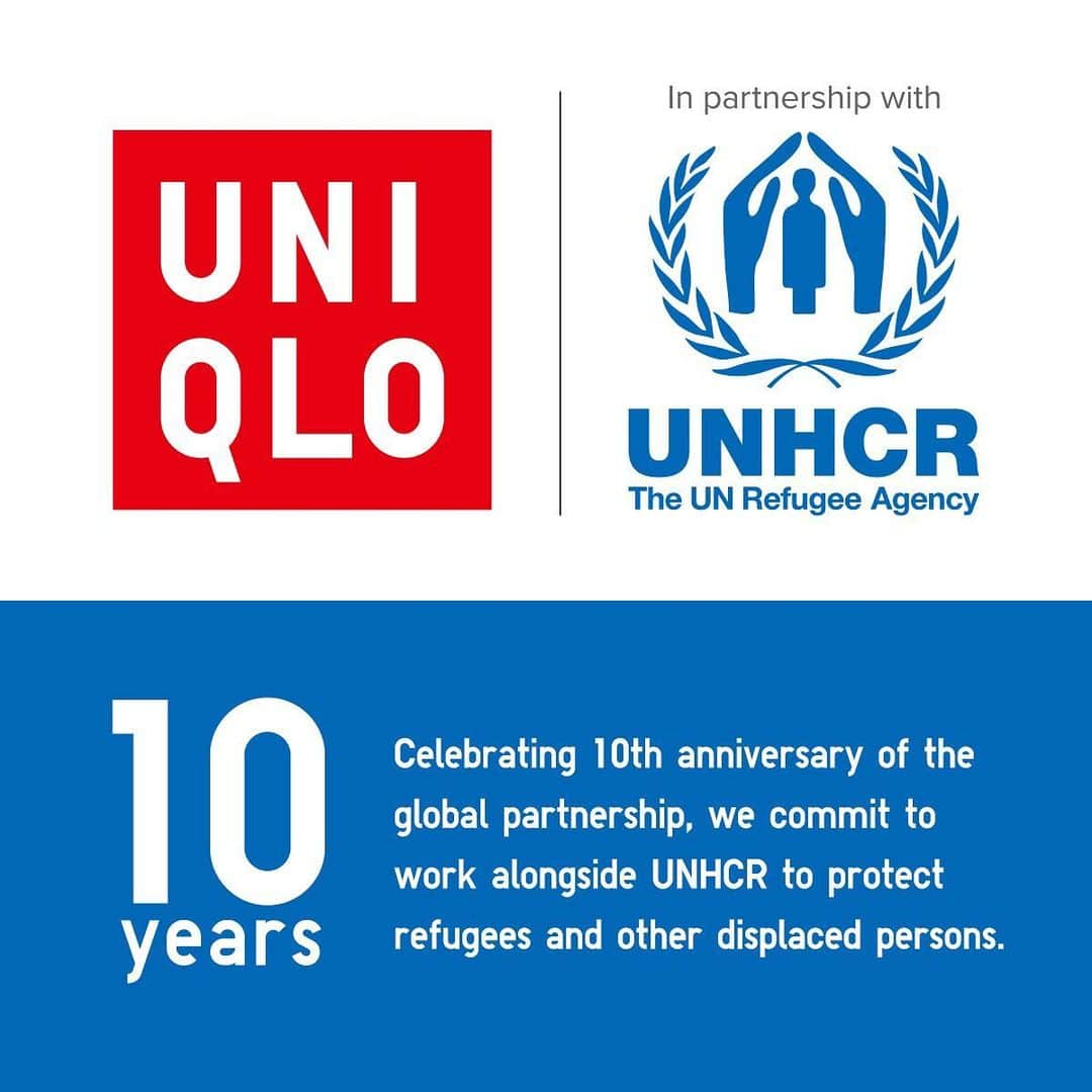 ユニクロさんのインスタグラム写真 - (ユニクロInstagram)「We plan to donate 1 million UNIQLO AIRism Masks to people forced to flee in #UNHCR country operations including Argentina, Bolivia, Chile, Egypt, and Iraq beginning end February 2021 through our global partnership with UNHCR which marks the 10th anniversary.  #UNIQLOxUNHCR is striving to achieve a more sustainable world where “no one will be left behind”.  @refugees #UNIQLOSustainability #UNIQLO #LifeWear」2月24日 17時59分 - uniqlo