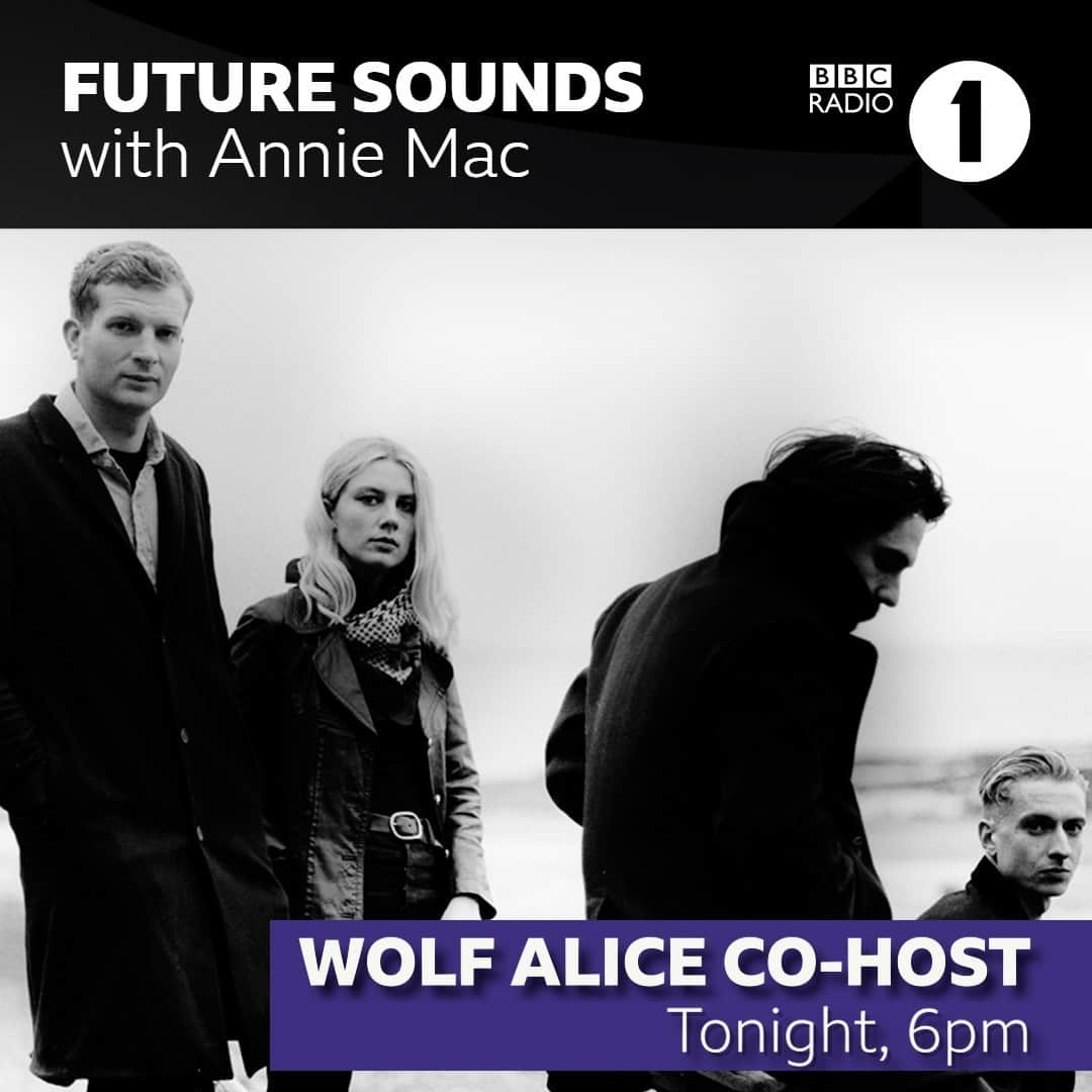 BBC Radioさんのインスタグラム写真 - (BBC RadioInstagram)「CANNOT WAIT FOR THIS 🤩   @wolfaliceband will unveil their new single as a Hottest Record In The World tonight!   Don't miss their co-host with @anniemacmanus from 6pm ✨」2月24日 18時00分 - bbcradio1