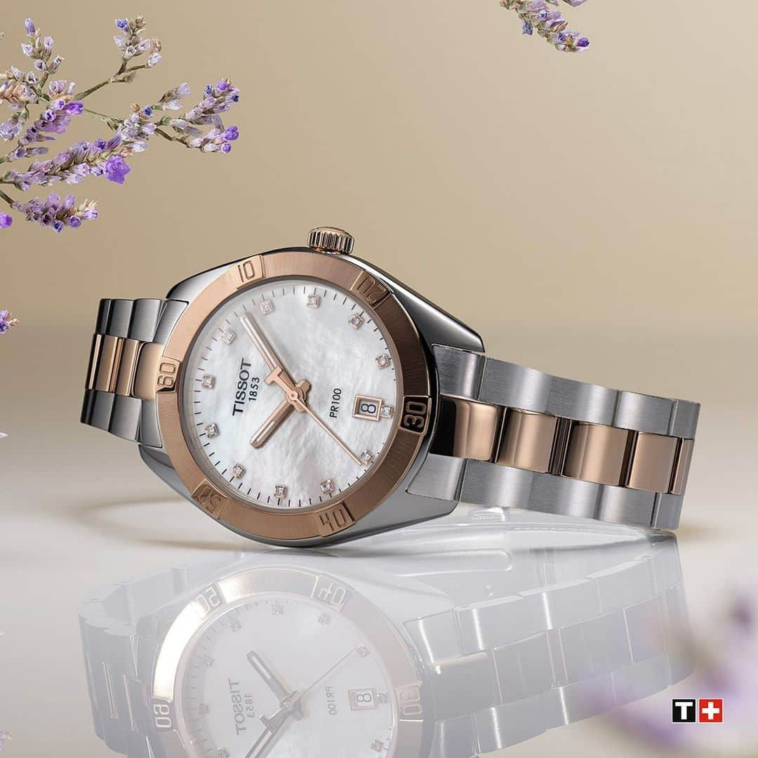 ティソさんのインスタグラム写真 - (ティソInstagram)「With its unique robust look and feminine features, the Tissot PR 100 Sport Chic can be worn on any occasion. What will be yours?   #Tissot #ThisIsYourTime #PR100SportChic」2月24日 18時06分 - tissot_official