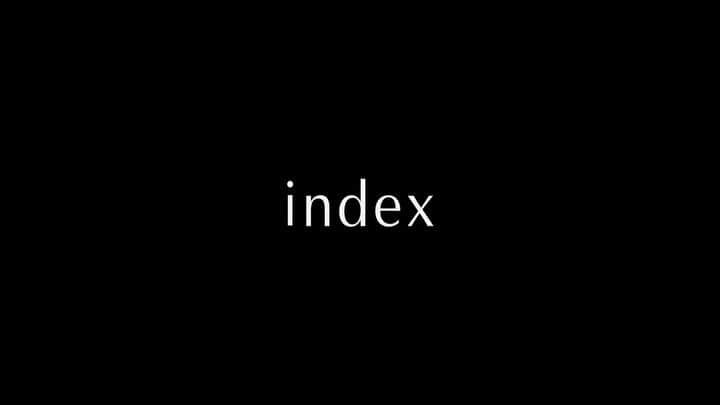 indexのインスタグラム：「. 【2021  SPRING/SUMMER】 . - FUTURE CLASSIC -  #index #インデックス」