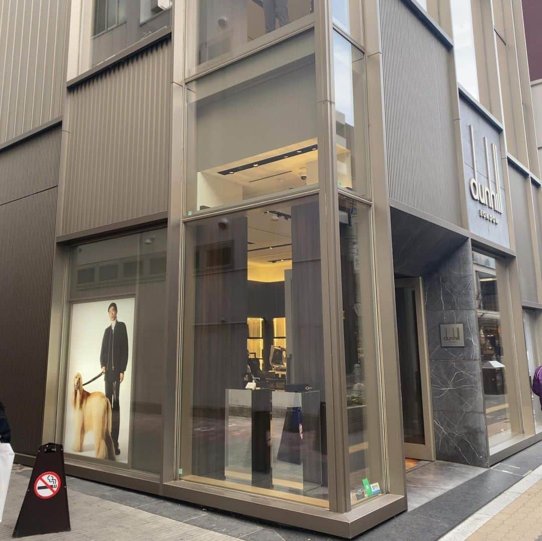 武内秀龍のインスタグラム：「@dunhill in Japan✨❤️」