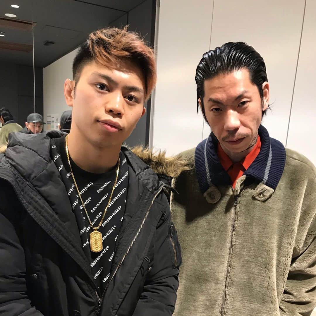 不可思さんのインスタグラム写真 - (不可思Instagram)「ラッパーの呂布カルマさん。 地元が同じ名古屋。 @ryoff000karma」2月24日 19時03分 - fukashi.kb