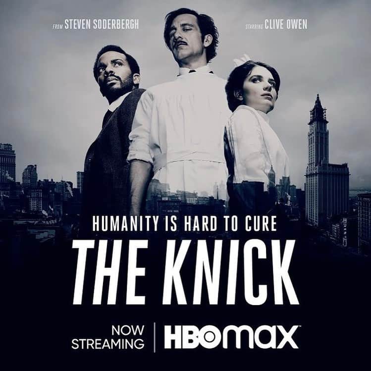 ズザンナ・シャコフスキーのインスタグラム：「The Knick is now streaming on @hbomax 🌟This was an incredible experience in my life. I miss it. It’s an astoundingly beautiful show. #TheKnick @insidehbomax」