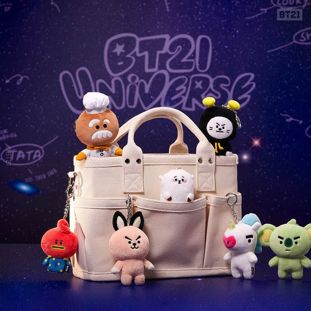 BT21 Stars of tomorrow, UNIVERSTAR!さんのインスタグラム写真 - (BT21 Stars of tomorrow, UNIVERSTAR!Instagram)「It's our turn to shine✨ ⠀ BT21 UNIVERSE Bagcharm doll ⠀ [Korea] 2021.02.25 11AM (KST) 👉 Link in bio ⠀ [Global] Coming Soon 👉 Link in bio ⠀ #BT21 #BT21_UNIVERSE #SpecialEdition」2月24日 11時01分 - bt21_official