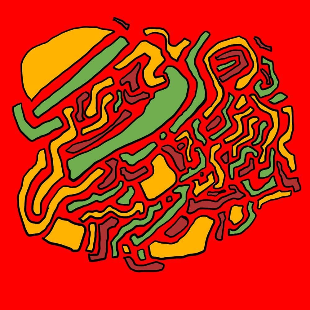 乃下未帆さんのインスタグラム写真 - (乃下未帆Instagram)「ハンバーガー食べたいﾅｰって思ってたら無意識にハンバーガー書いてた😂  #お絵かきのしたん」2月24日 11時11分 - noshita34
