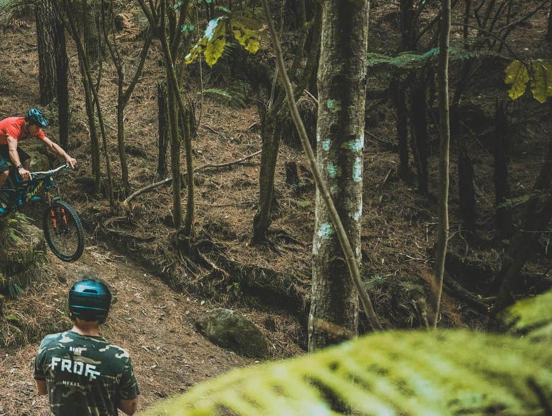 マイケル・ドーソンさんのインスタグラム写真 - (マイケル・ドーソンInstagram)「Legit forest shred session with the crew. To much banter 6/7 crash ratio & the last bike session pre- @godzonepure - Here’s hoping it’s all sendy downhill.   #ride #nzmtb #newzealandmountainbiking #riderotorua #nz #ridenz #photonz #nzphoto #rotoruanz」2月24日 11時09分 - mrmikedawson